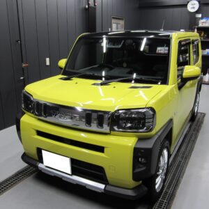 お客様：水戸市　O様<br>車種名：ダイハツ　タフト　<br>コース名：UPコート10G