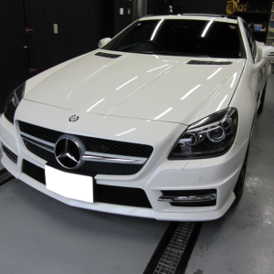 お客様：水戸市　Ｔ様<br>車種名：メルセデス　ＳＬＫ　<br>コース名：UPコート７G
