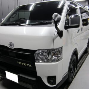 お客様：ひたちなか市　T様<br>車種名：トヨタ　ハイエース　<br>コース名：UPコート７G