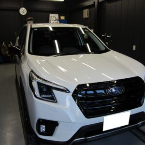 お客様：ひたちなか市　A様<br>車種名：スバル　フォレスター　<br>コース名：UPコート５G