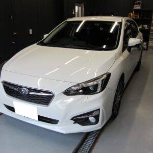 お客様：ひたちなか市　Ａ様<br>車種名：スバル　インプレッサ　<br>コース名：UPコート５G