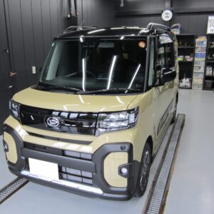 お客様：水戸市　Ｎ様<br>車種名：ダイハツ　タントファンクロス　<br>コース名：UPコート７G